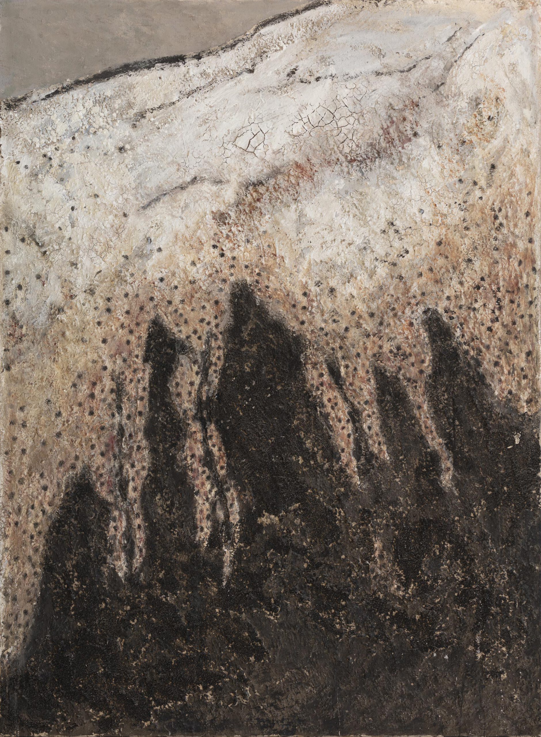 VULCANO, 2012, Acryl auf Leinen, 190 x 140 cm